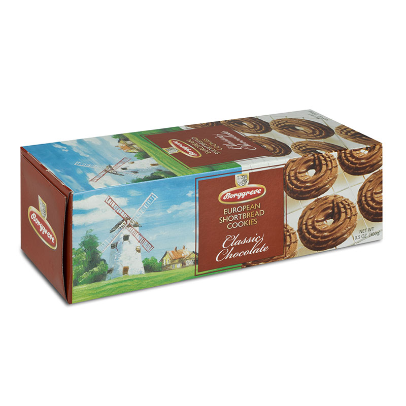 Classic Chocolate Cookies • Shortbread Cookies from Borggreve - German biscuits - pastries