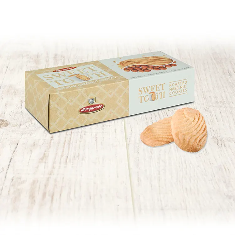 Sweet Tooth Roasted Hazelnut Cookies • Butter biscuits from Borggreve - German biscuits - pastries
