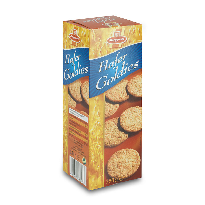 Hafer Goldies • Hafergebäck von Borggreve - Haferkekse - Jahresgebäcke - Dauerbackware
