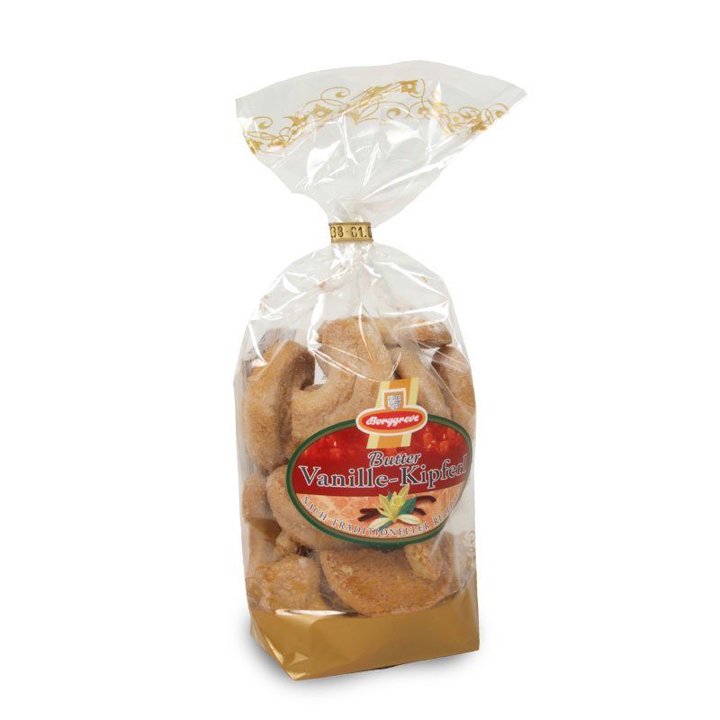Butter Kipferl - Christmas Cookies from Borggreve - German biscuits - pastries
